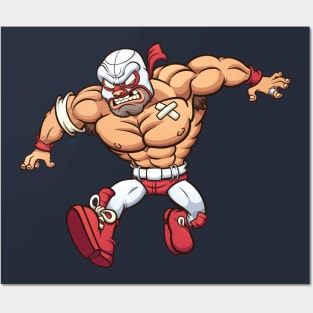 Mexican Wrestler Posters and Art